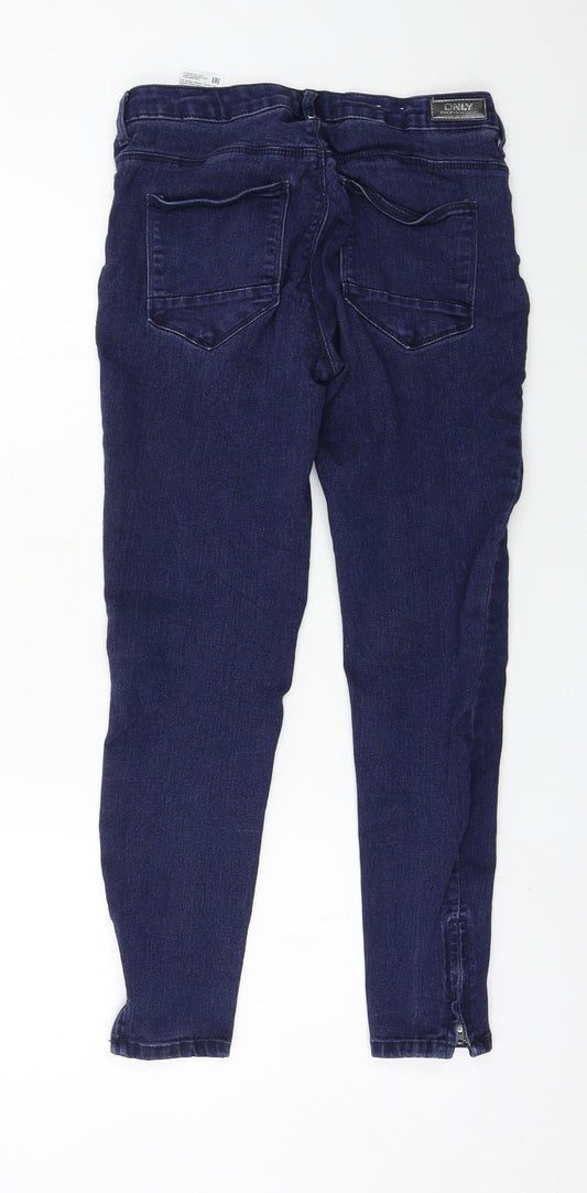 Only Womens Blue  Denim Skinny Jeans Size M L24 in