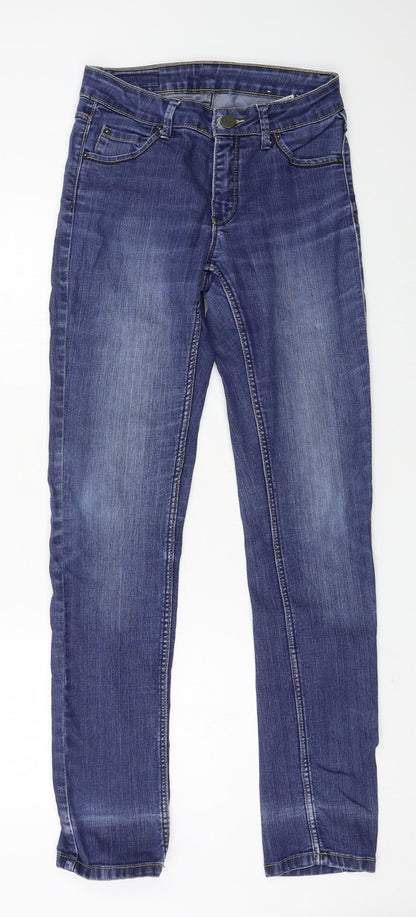 Flash Jeans Womens Blue  Denim Straight Jeans Size 34 in L31 in