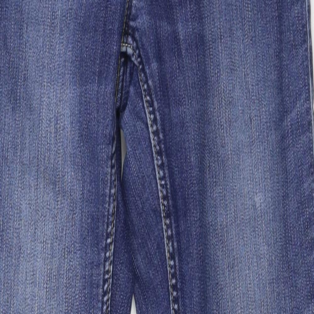 Flash Jeans Womens Blue  Denim Straight Jeans Size 34 in L31 in