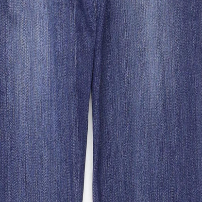 Flash Jeans Womens Blue  Denim Straight Jeans Size 34 in L31 in