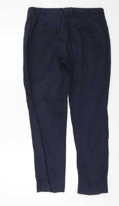 Sand Womens Blue   Capri Trousers Size 10 L27 in