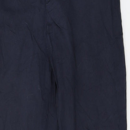 Sand Womens Blue   Capri Trousers Size 10 L27 in