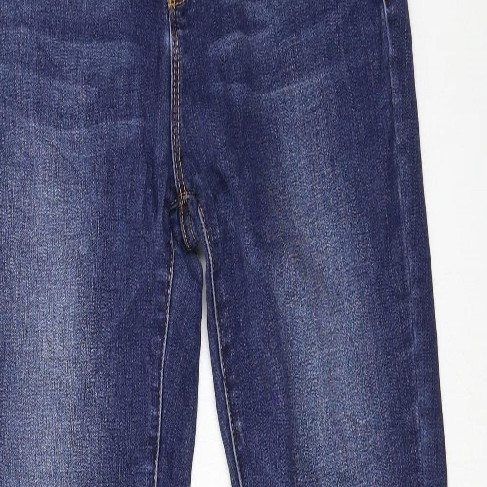 Ernest Womens Blue  Denim Straight Jeans Size 26 in L29 in