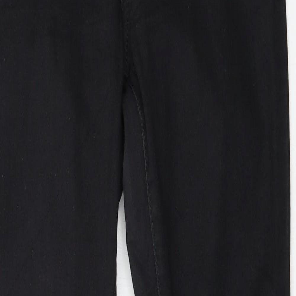 Never Denim Womens Black  Denim Skinny Jeans Size M L30 in