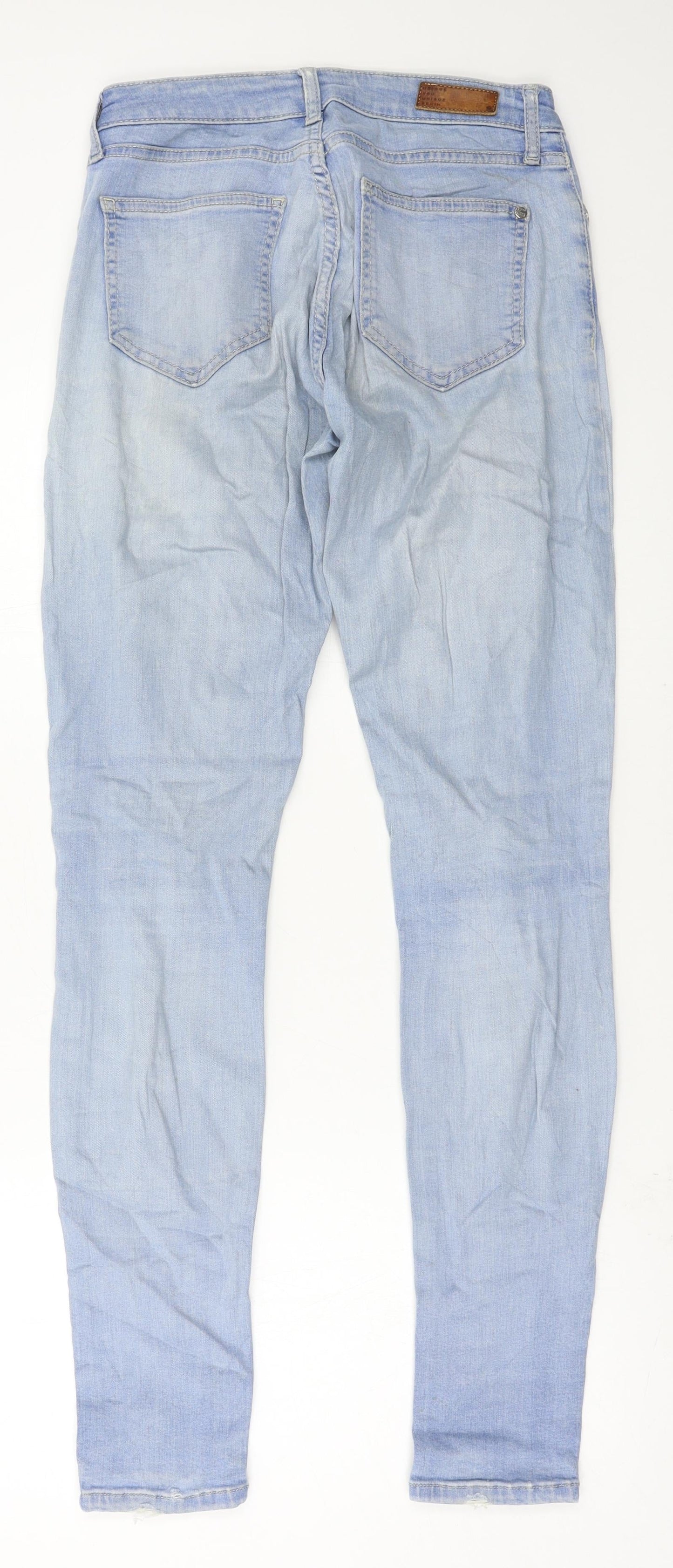 Younique Womens Blue  Denim Skinny Jeans Size 28 in L30 in