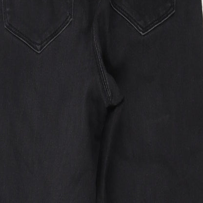 Denim & Co. Womens Grey  Denim Skinny Jeans Size 6 L27 in