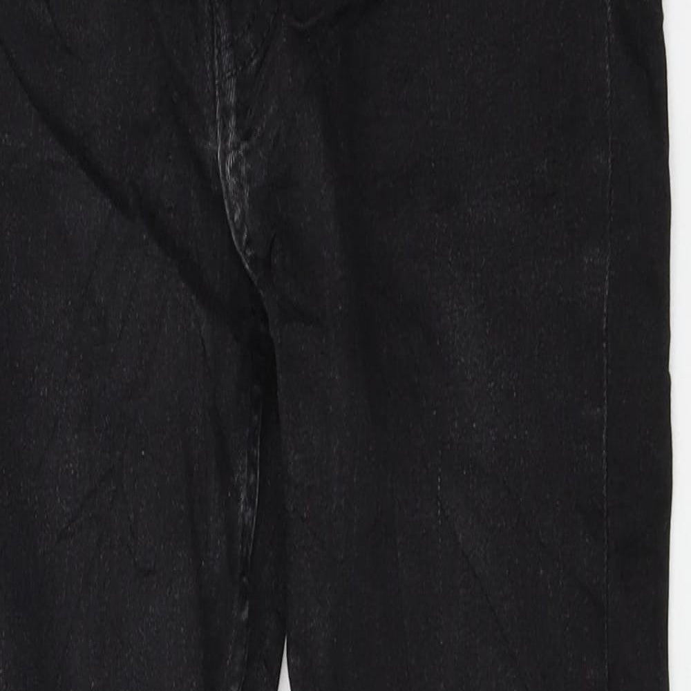 H&M Girls Black  Denim Skinny Jeans Size 11 Years