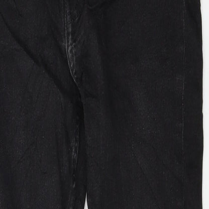 H&M Girls Black  Denim Skinny Jeans Size 11 Years
