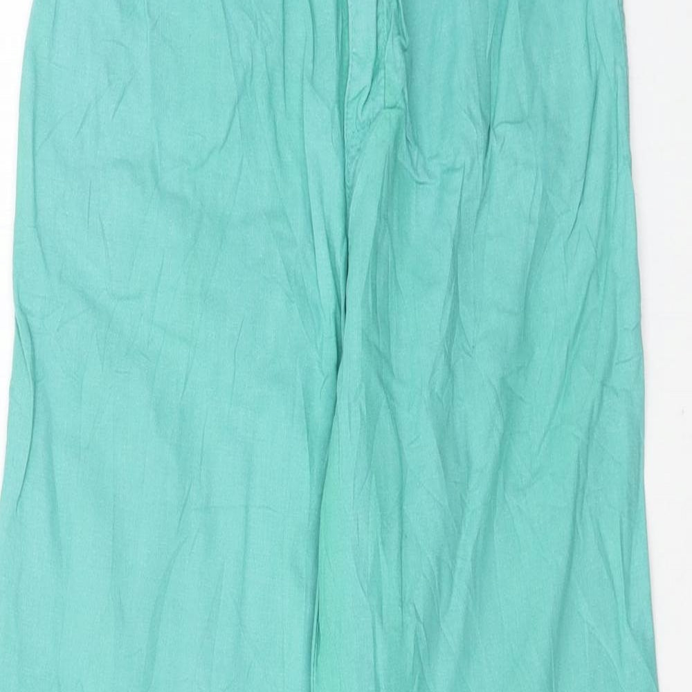 Carl Cry Womens Blue   Chino Trousers Size 24 in L29 in