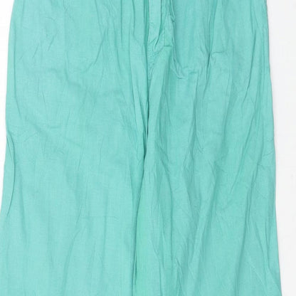 Carl Cry Womens Blue   Chino Trousers Size 24 in L29 in