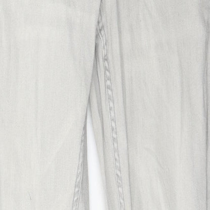 Womens UK Size 30 in Lindex Regular Fit Skinny Grey Jeans