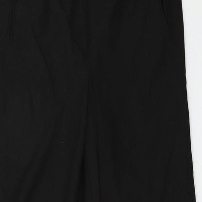 Womens UK Size 14 Debenhams Regular Fit  Black Trousers