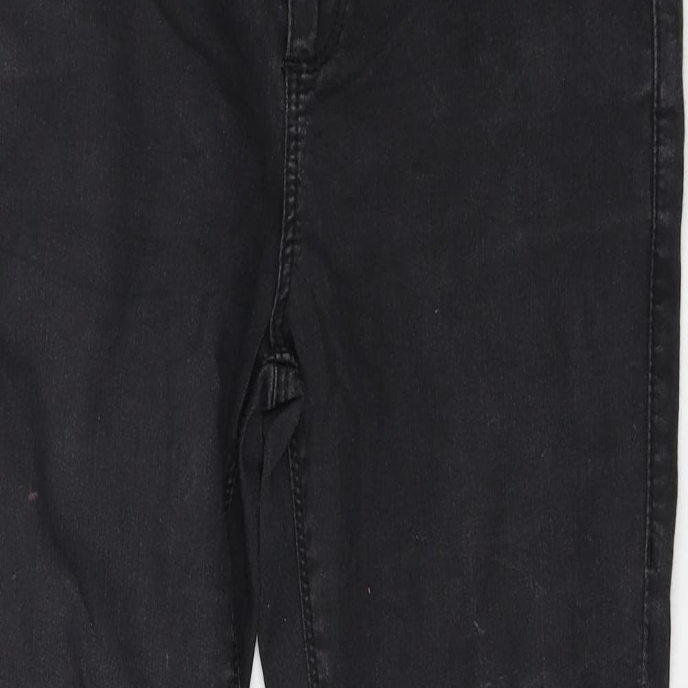 Topshop Womens Grey  Denim Skinny Jeans Size 30 in L28 in