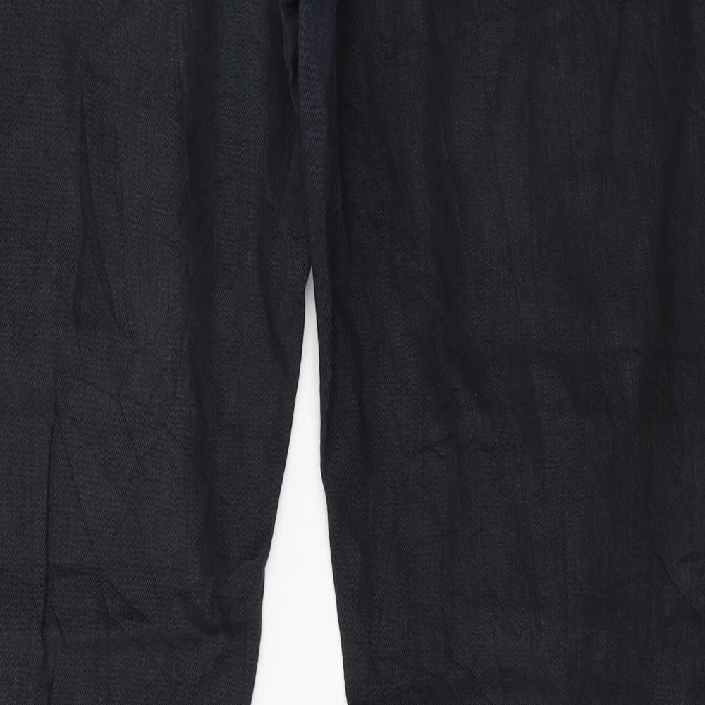 Womens UK Size 14 RESERVED Regular Fit Straight Grey Jeans