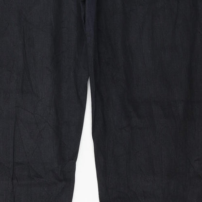 Womens UK Size 14 RESERVED Regular Fit Straight Grey Jeans
