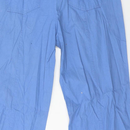 Papaya Womens Blue   Cargo Shorts Size 36 in