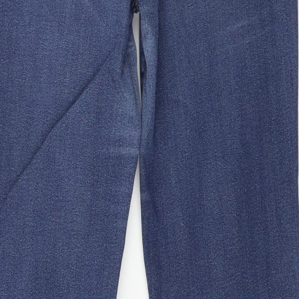 Preworn Womens Blue  Denim Skinny Jeans Size 8 L29 in