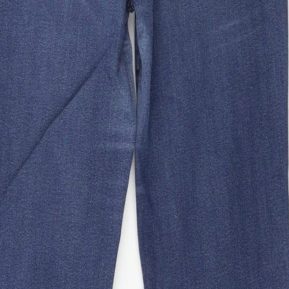 Preworn Womens Blue  Denim Skinny Jeans Size 8 L29 in