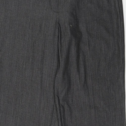 Womens UK Size 12 Preworn Regular Fit  Green Trousers