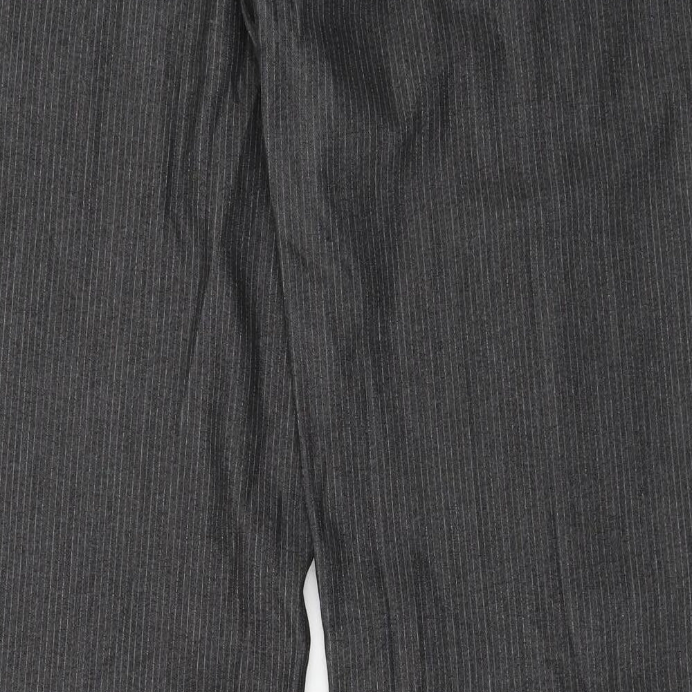 Womens UK Size 12 Preworn Regular Fit  Green Trousers