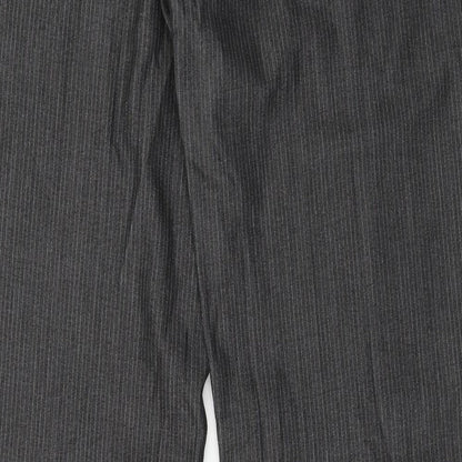 Womens UK Size 12 Preworn Regular Fit  Green Trousers