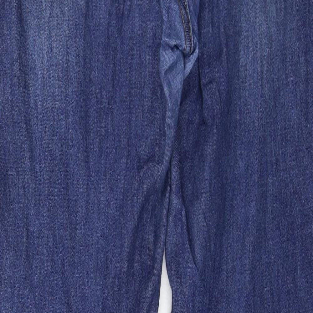 Denim Life Womens Black  Denim Skinny Jeans Size 10 L28 in