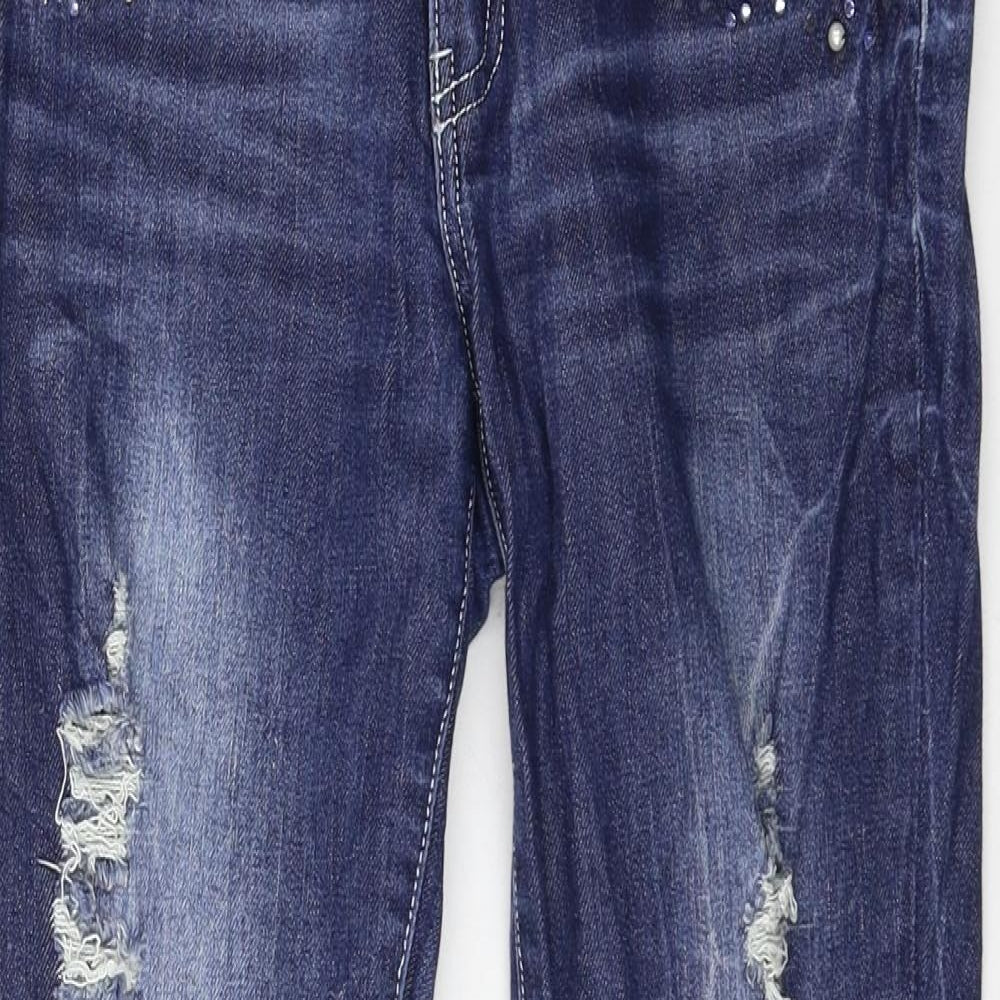 Only Womens Blue  Denim Straight Jeans Size 28 in L32 in