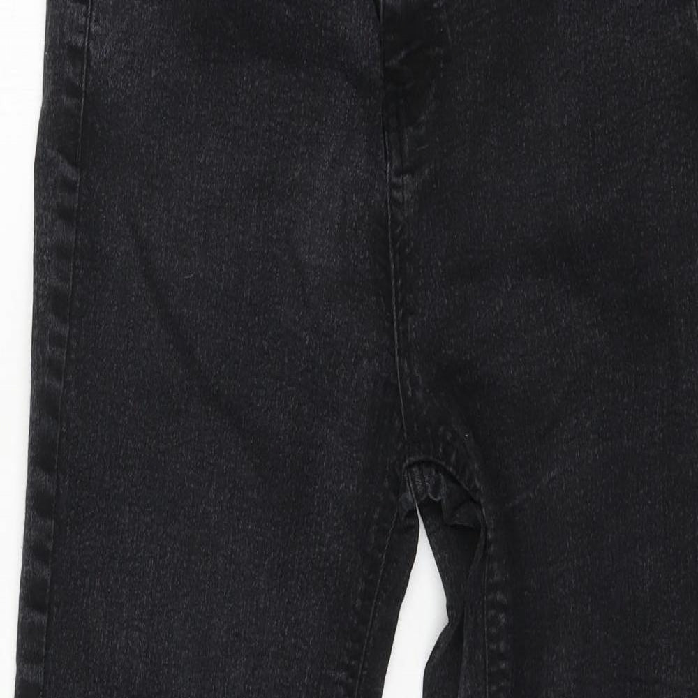 Womens UK Size 12 Studio Regular Fit Straight Grey Jeans