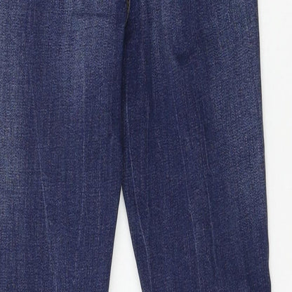 Denim & Co. Womens Blue  Denim Skinny Jeans Size 6 L25 in