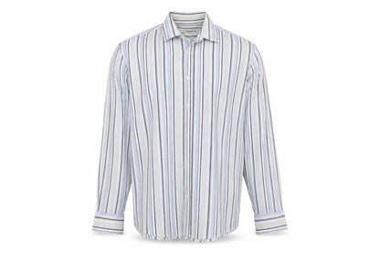 Mens UK Size L Burton White  Button-Up Long Sleeve Casual Shirt