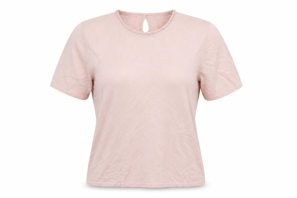 Womens UK Size 14 Marks and Spencer Pink Pullover Jumper