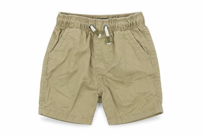 Front view of Next girls’ beige cropped trousers, size 12-18, months
