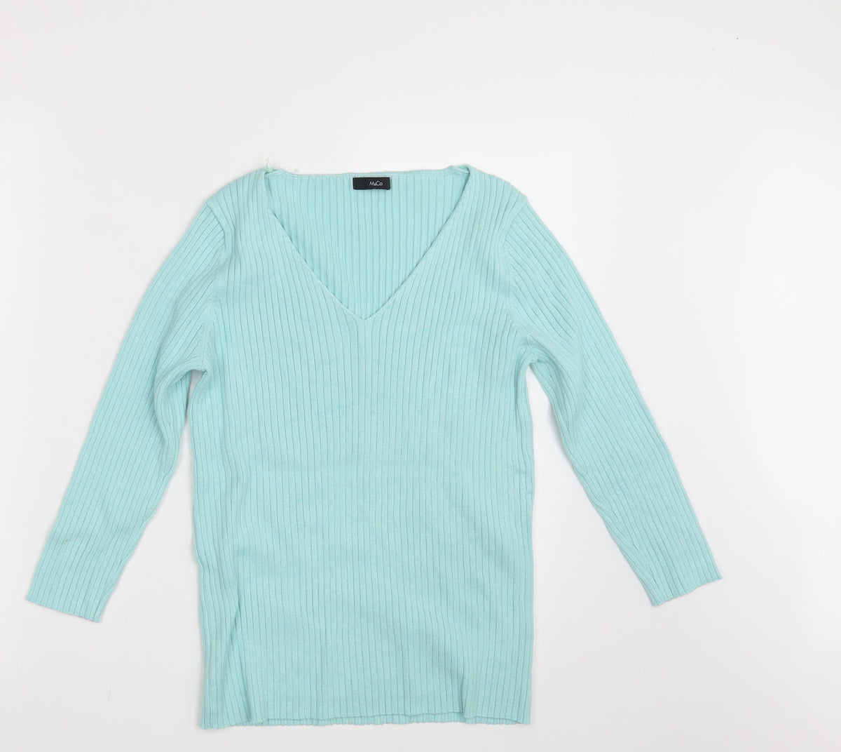 M & Co. Womens Blue   Pullover Jumper Size 14