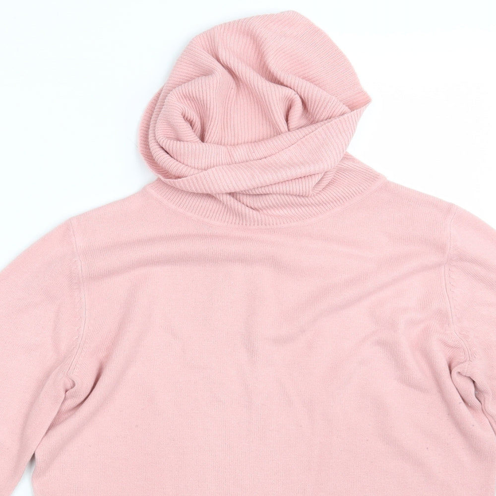 Womens UK Size 12 Dorothy Perkins Pink Pullover Jumper