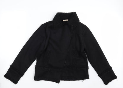 Made in Italy Womens Black   Jacket Blazer Size L