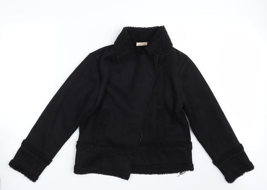 Made in Italy Womens Black   Jacket Blazer Size L