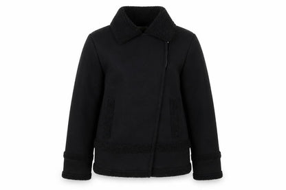 Womens UK Size L Made in Italy Black Jacket