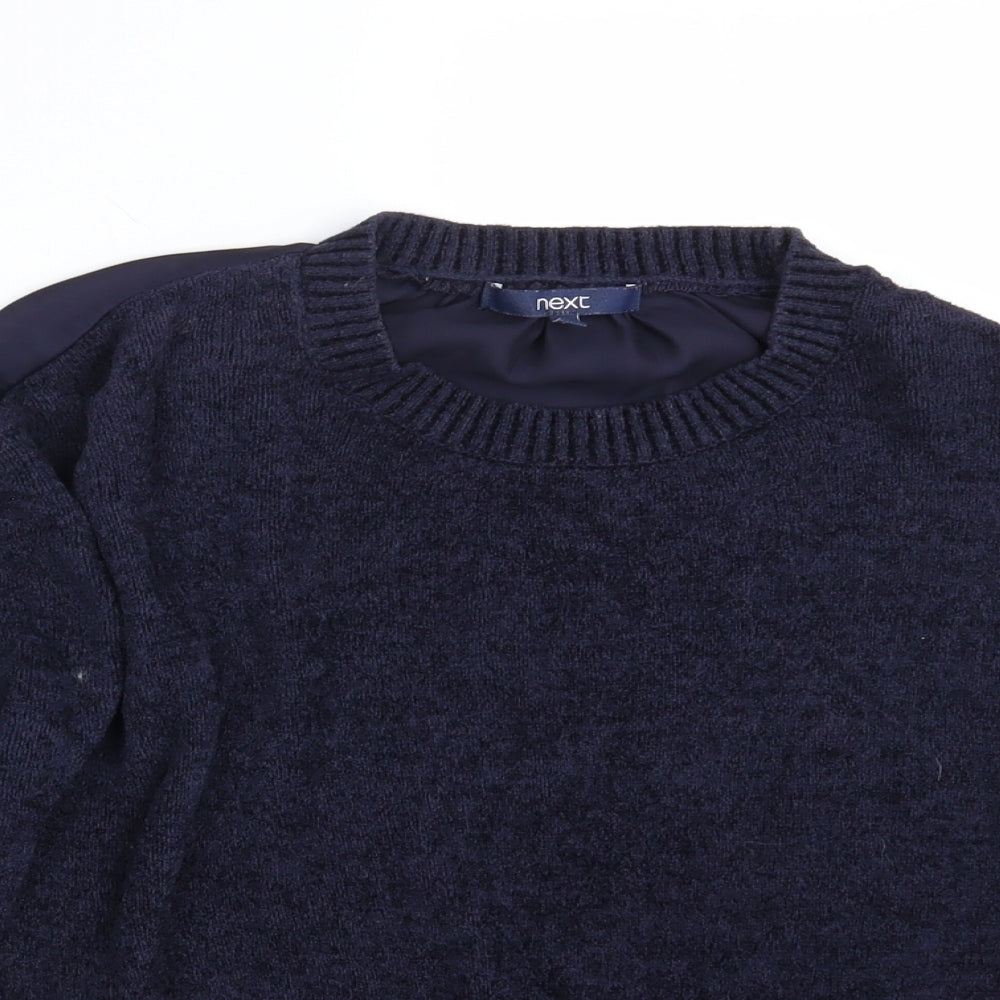 Womens UK Size 14 NEXT Blue Pullover Jumper