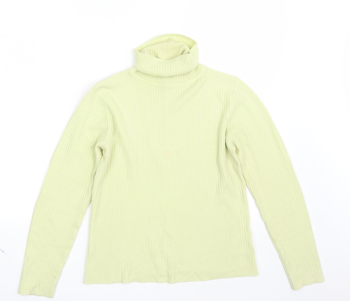 Womens UK Size 10 Dorothy Perkins Yellow Pullover Jumper