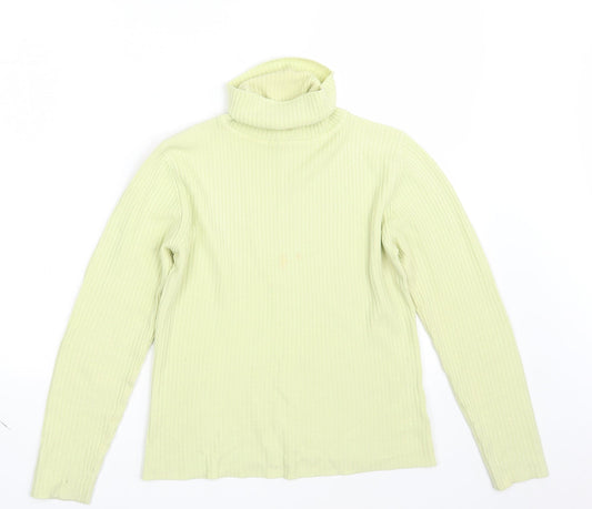 Womens UK Size 10 Dorothy Perkins Yellow Pullover Jumper