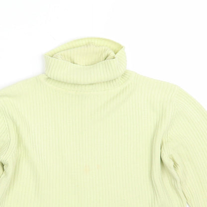 Womens UK Size 10 Dorothy Perkins Yellow Pullover Jumper