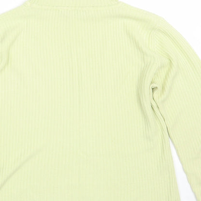 Womens UK Size 10 Dorothy Perkins Yellow Pullover Jumper