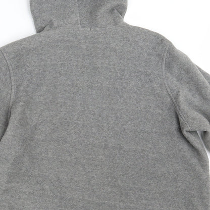 Womens UK Size L BM Grey Full Zip Jumper