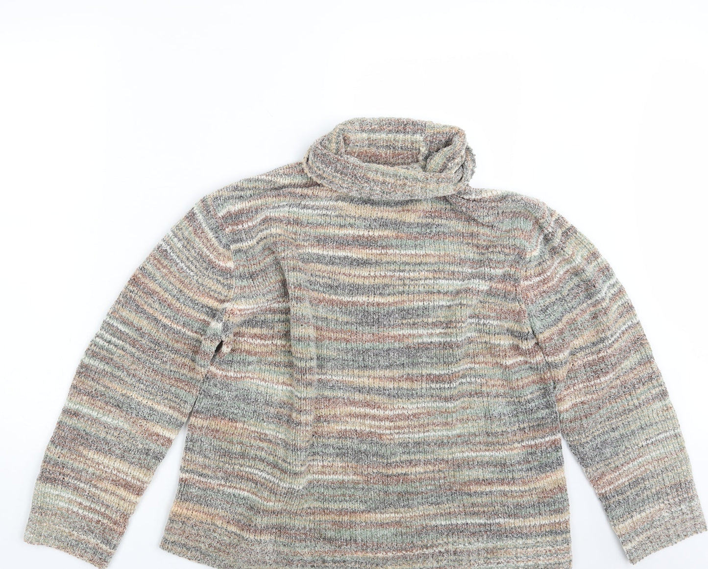 Womens UK Size L PARA Multicoloured Pullover Jumper