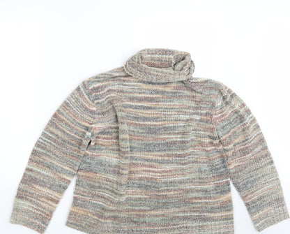 Womens UK Size L PARA Multicoloured Pullover Jumper