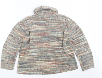 Womens UK Size L PARA Multicoloured Pullover Jumper