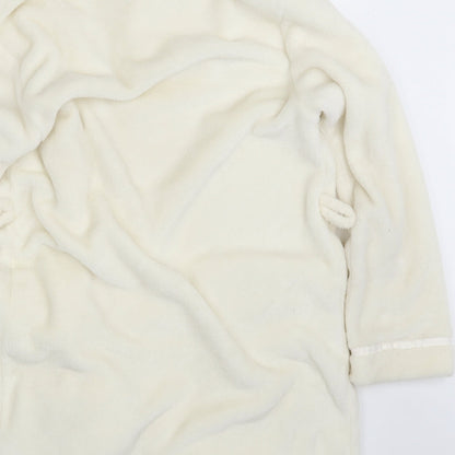 Dorothy Perkins Womens Ivory Solid  Top Robe Size S
