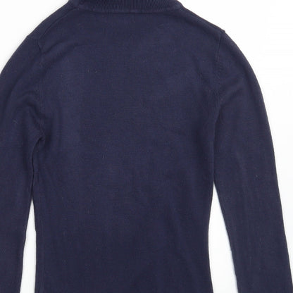 Womens UK Size 8 Atmosphere Blue Pullover Jumper
