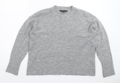 Womens UK Size 12 Dorothy Perkins Grey Pullover Jumper