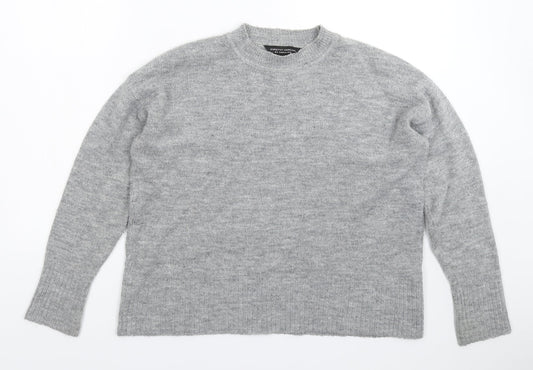 Womens UK Size 12 Dorothy Perkins Grey Pullover Jumper